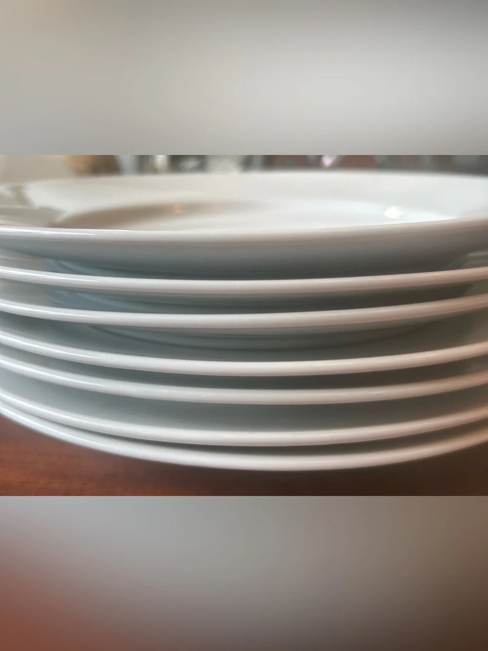 Pottery Barn Great White Collection Dinner /Charger  Plate 12.25” Set Of 7